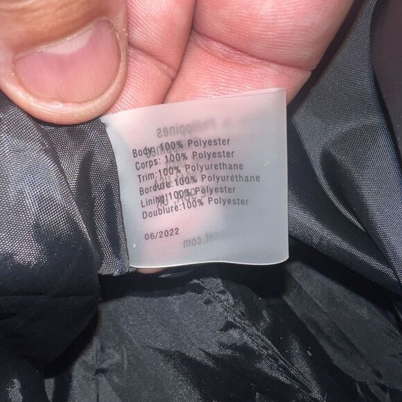 Victoria’s Secret Large Cozy Plush Fleece Sherpa Tote Bag Purse 14 x 12 x 7 in - Picture 8 of 9